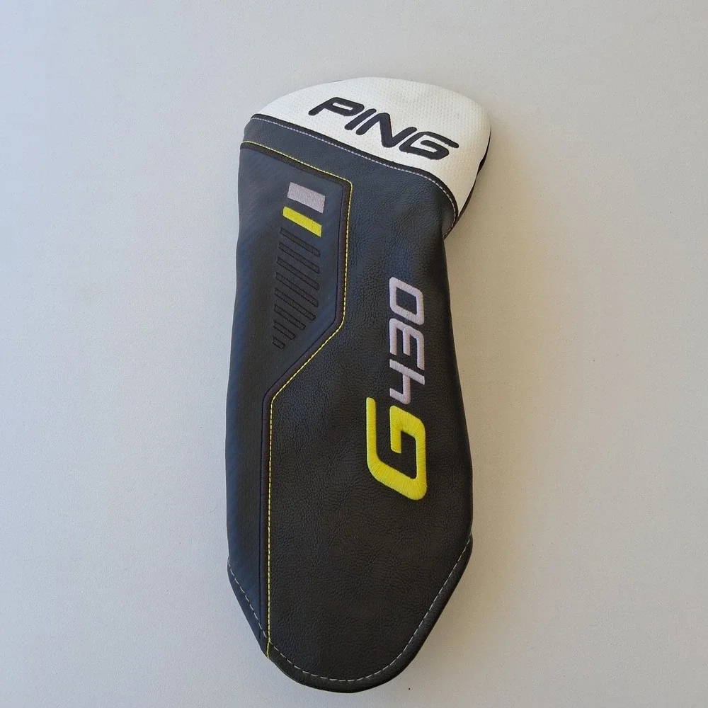 PING G430 Driver Headcover Golf Club Head Cover Black Yellow White OEM Genuine